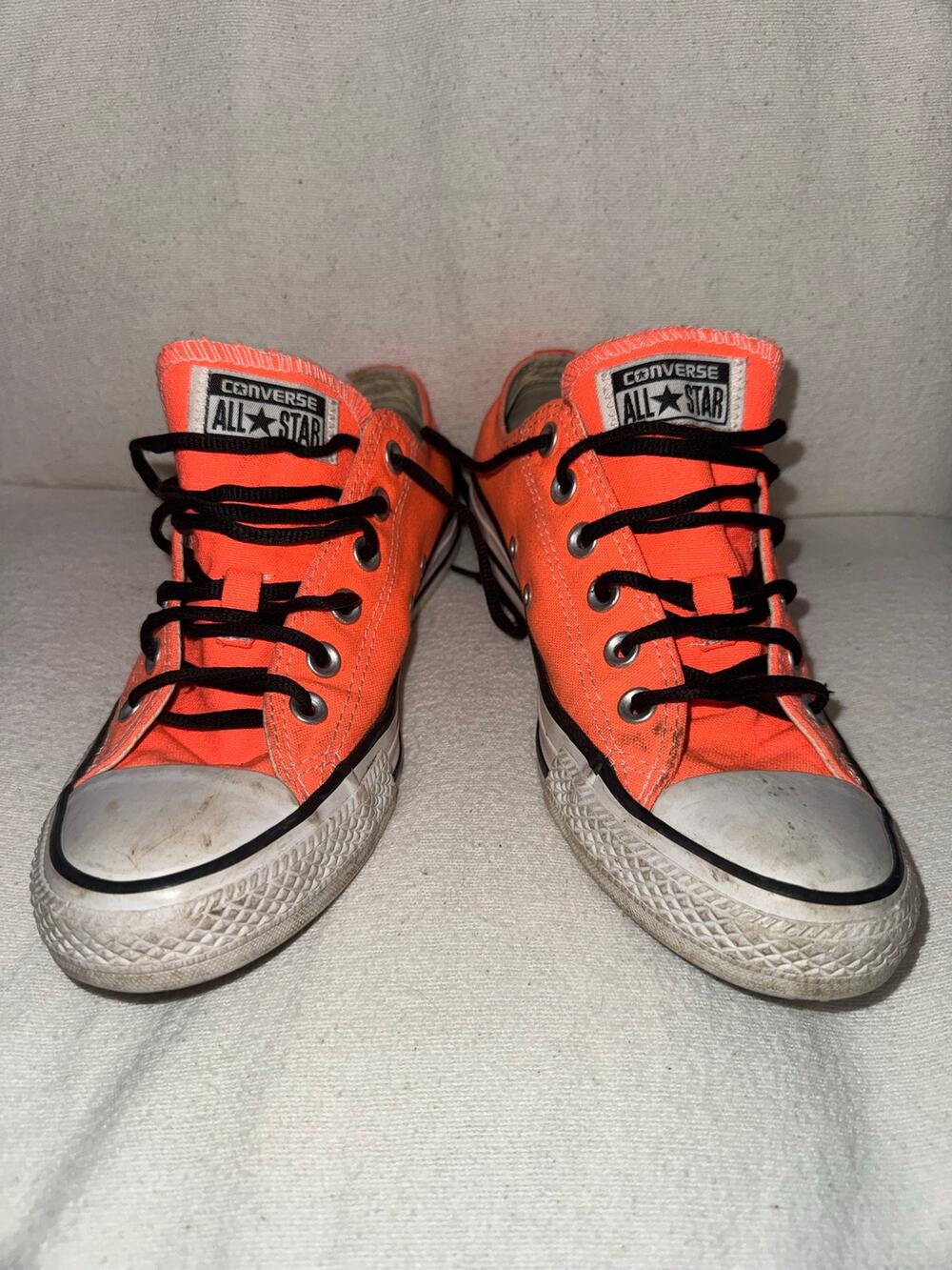 Converse All-Star low top bright orange women’s 8